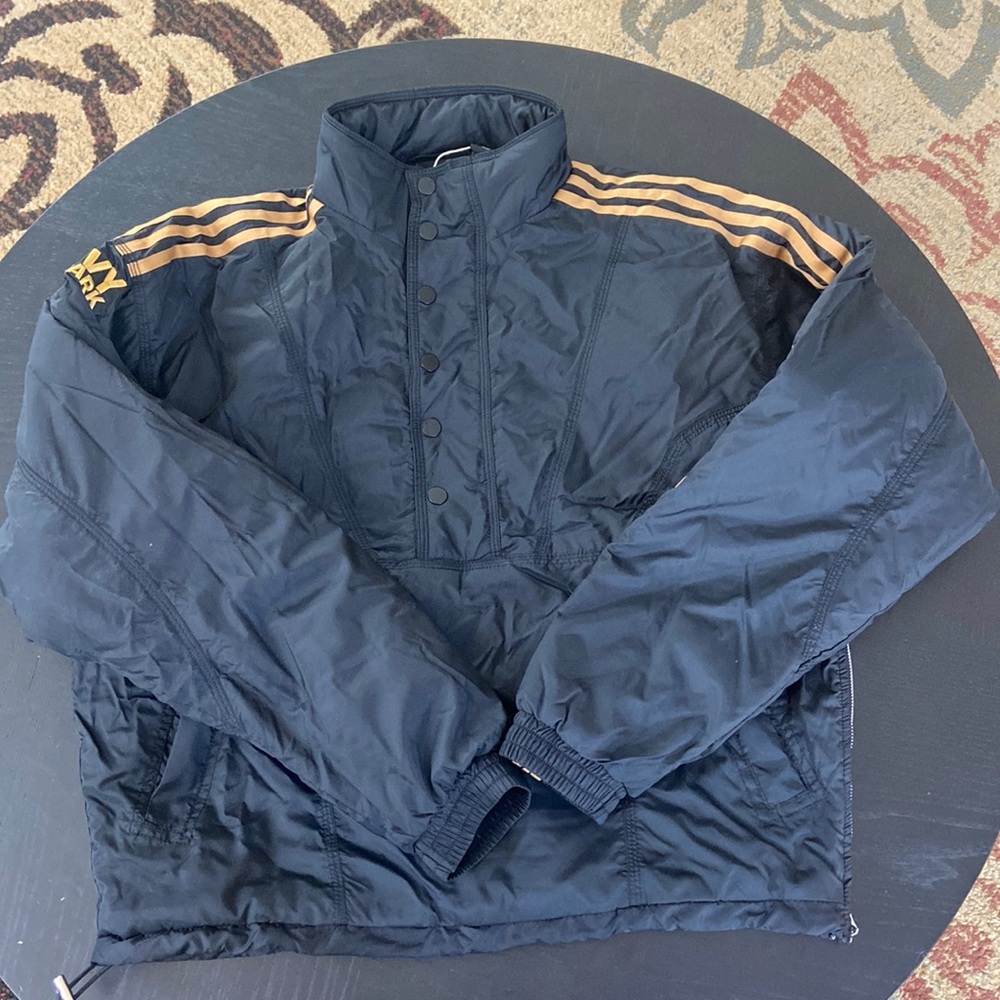 Adidas Ivy Park Black Puffer Windbreaker